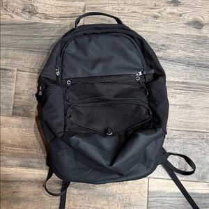 Stylish All-in Motion Black Laptop Backpack for Men
